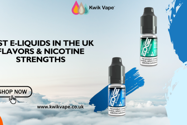 Best E-Liquids in the UK Flavours & Nicotine Options doozy vape strawberry kiwi