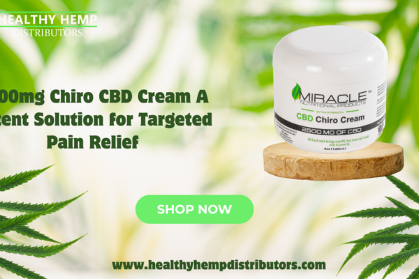 2500mg Chiro CBD Cream A Potent Solution for Targeted Pain Relief 2500mg Chiro CBD Cream