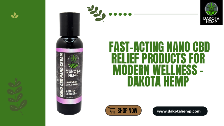 Nano CBD Relief Products