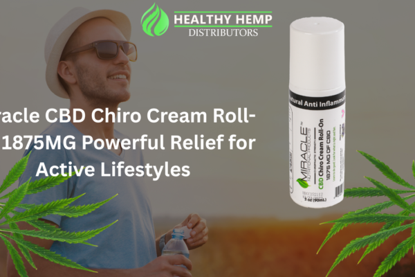 Miracle CBD Chiro Cream Roll-On 1875MG Powerful Relief for Active Lifestyles Miracle CBD Chiro Cream Roll-On 1875MG