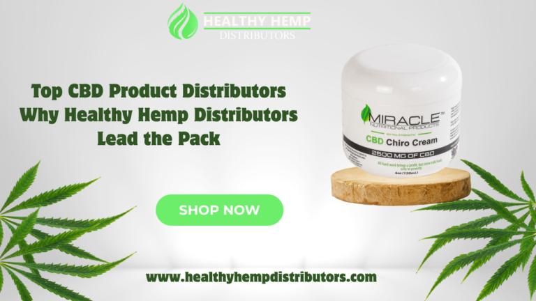 CBD Product Distributors