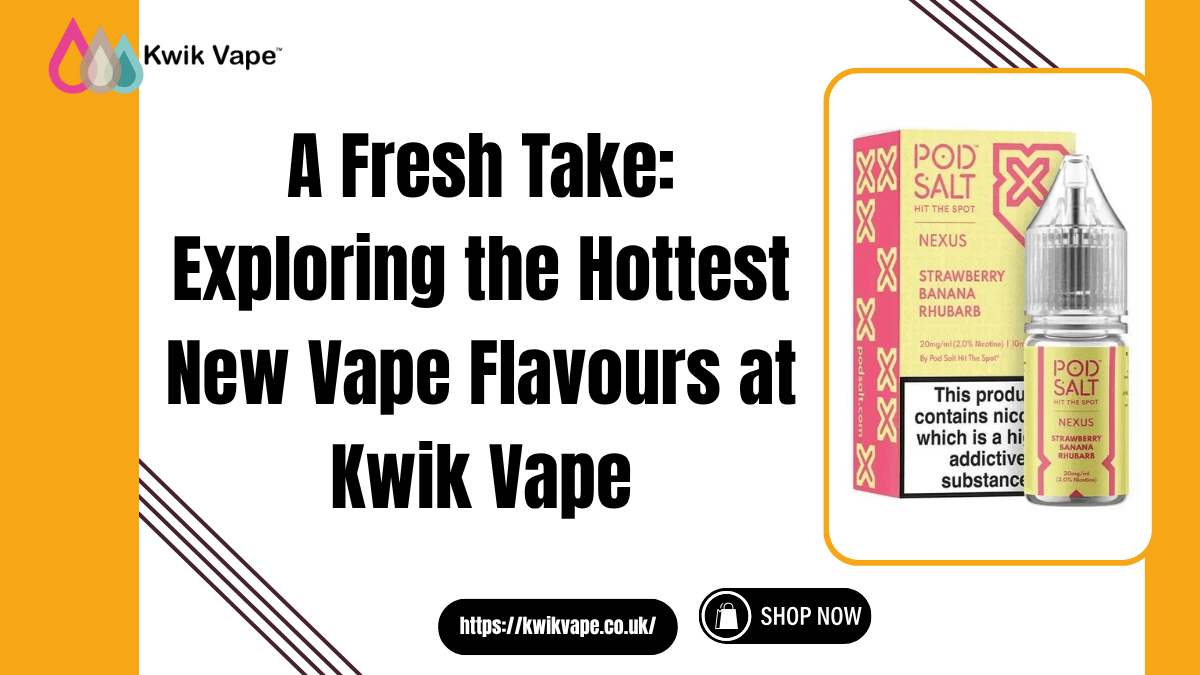 new vape flavours