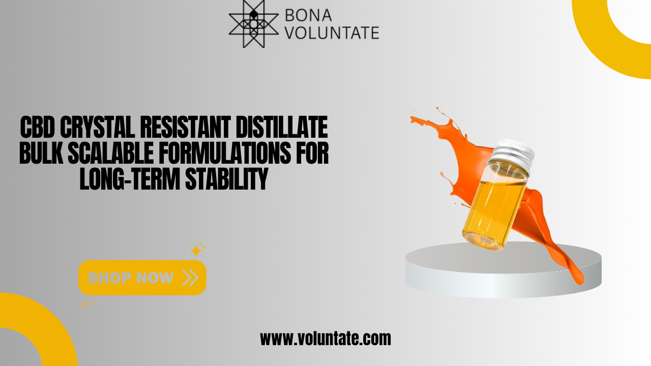 CBD Crystal Resistant Distillate Bulk