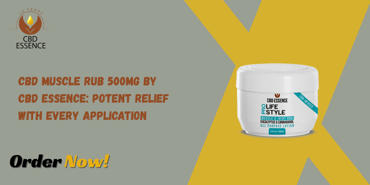 CBD Muscle Rub 500mg
