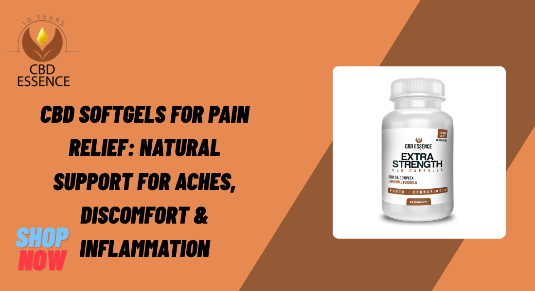 CBD Softgels for Pain Relief