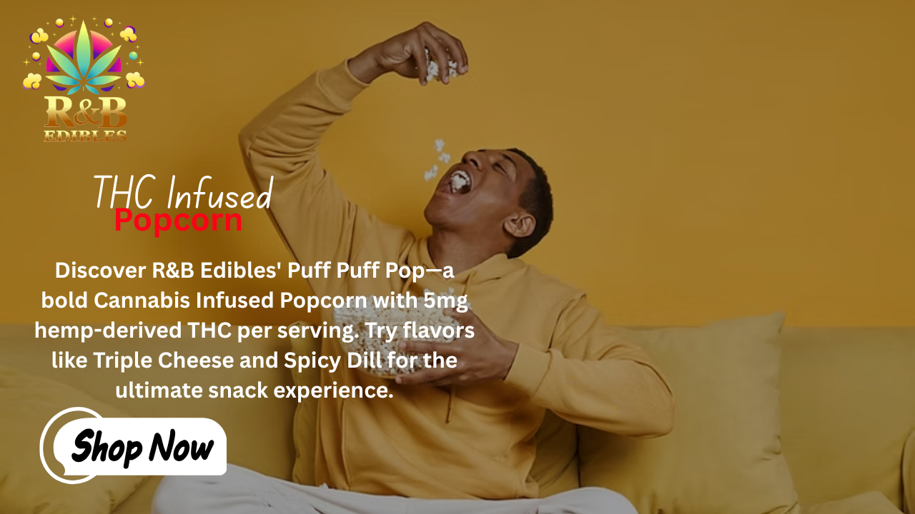 Cannabis Infused Popcorn