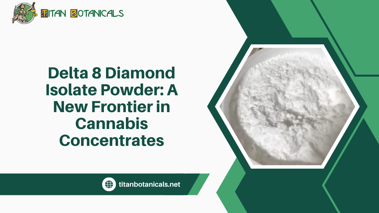 Delta 8 Diamond Isolate Powder