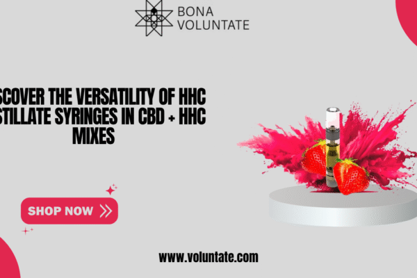 Discover the Versatility of HHC Distillate Syringes in CBD + HHC Mixes HHC distillate syringe