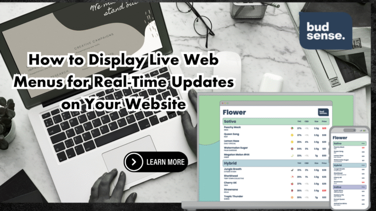 Display Live Web Menus