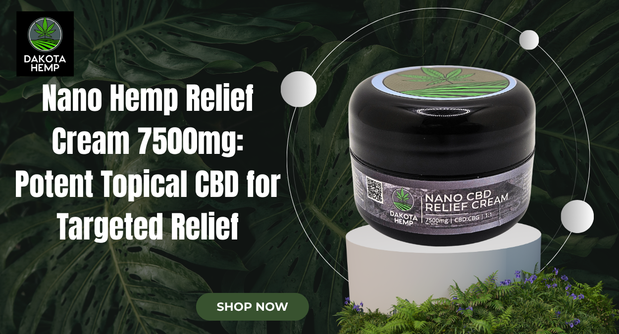 Nano Hemp Relief Cream 7500mg