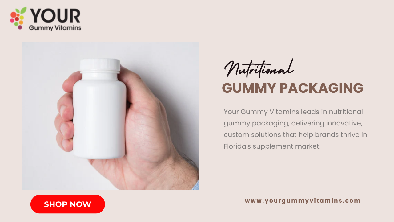 nutritional gummy packaging