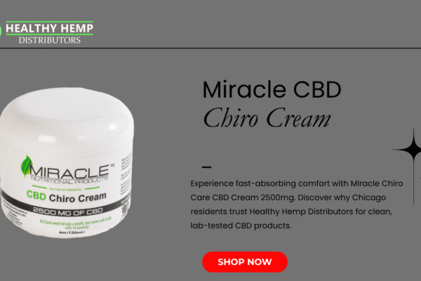 Relieve Aches Naturally with Miracle Chiro Care CBD Cream – Trusted by Chicago Locals Miracle Chiro Care CBD Cream