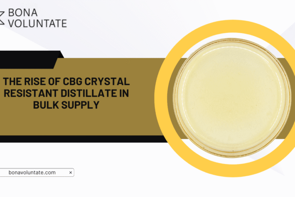 The Rise of CBG Crystal Resistant Distillate in Bulk Supply CBG crystal resistant distillate bulk