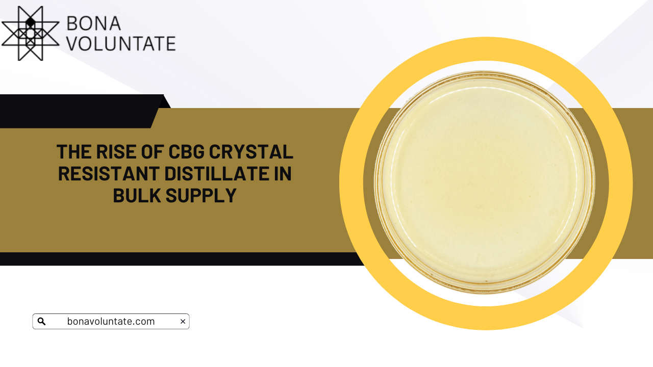 CBG crystal resistant distillate bulk