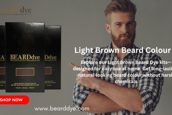 Transform Your Look with Light Brown Beard Dye – DIY Kits for Men light brown beard dye