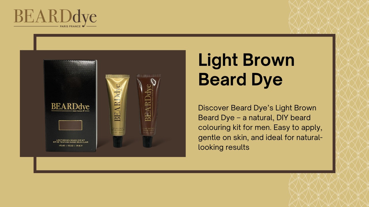 Light Brown Beard Dye