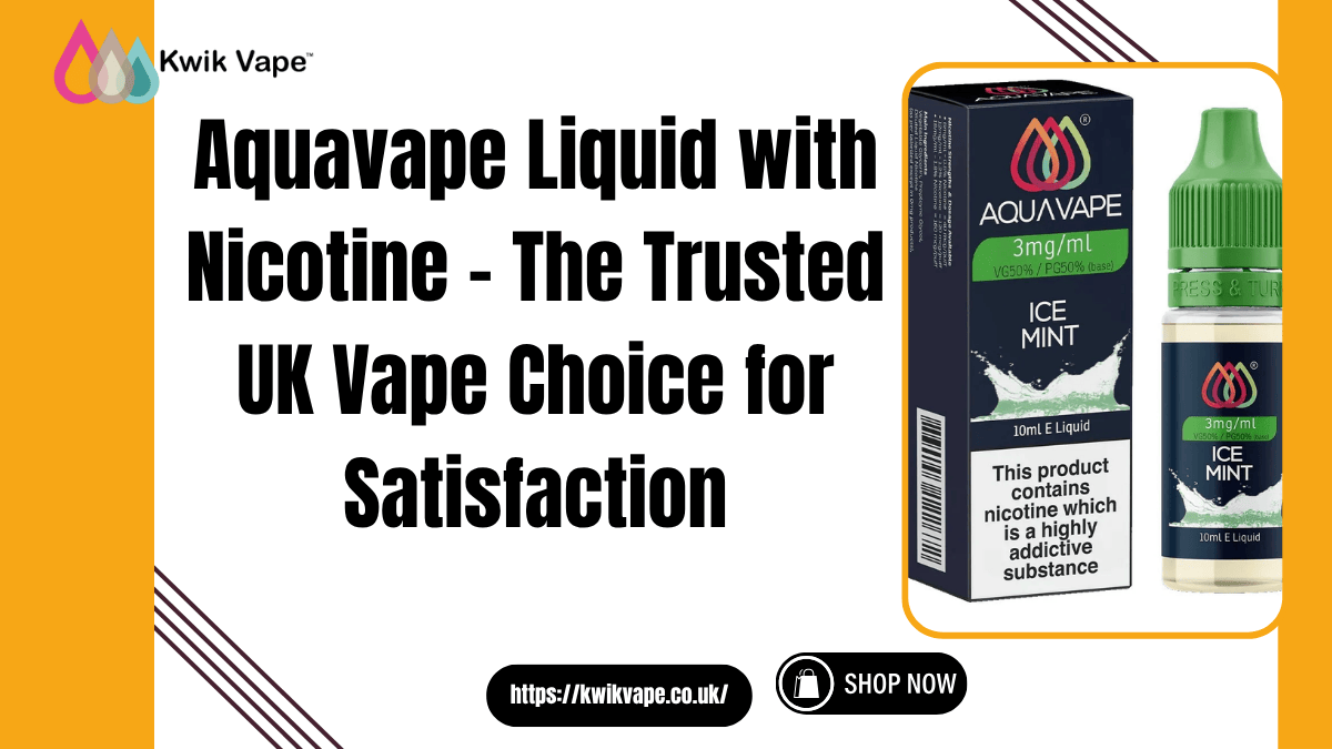 aquavape liquid with nicotine