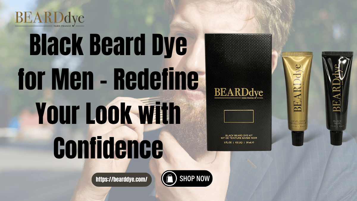 Black Beard Dye for Men