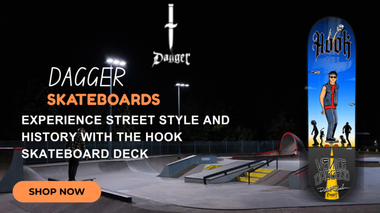 Experience Street Style and History with the Hook Skateboard Deck