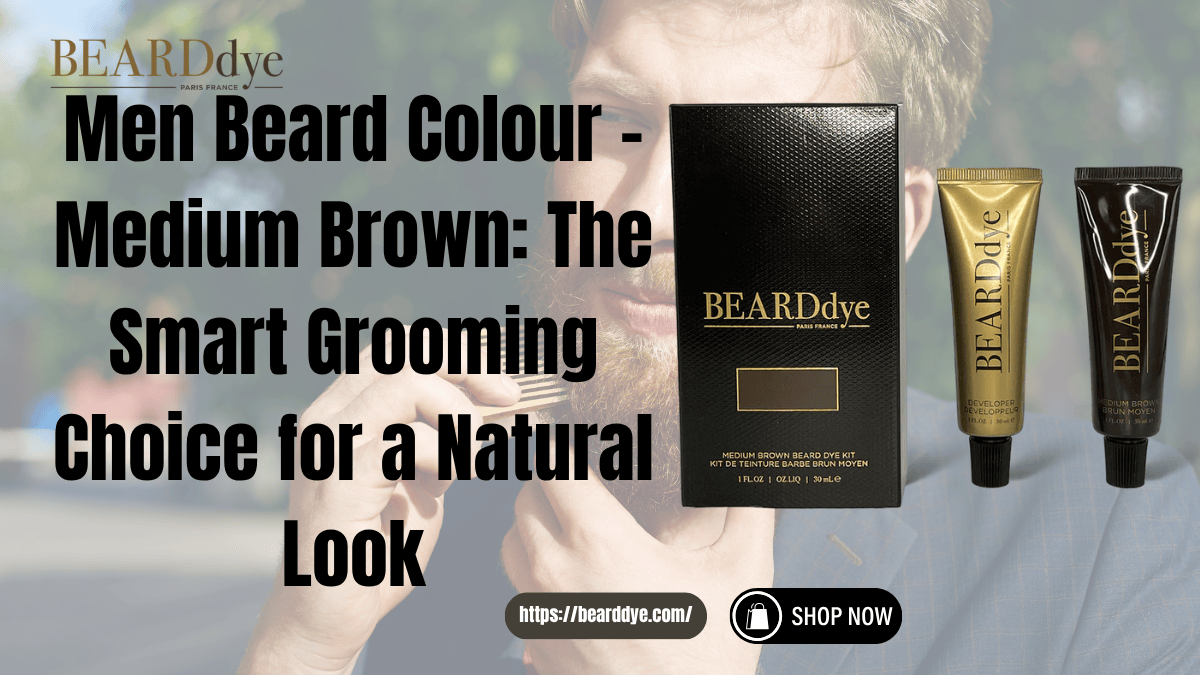 Men Beard Colour – Medium Brown