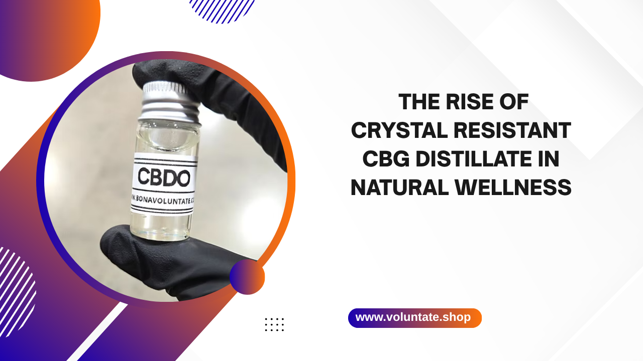 crystal resistant cbg distillate