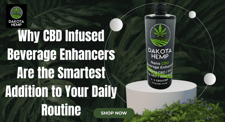 Why CBD Infused Beverage Enhancers Are the Smartest Addition to Your Daily Routine